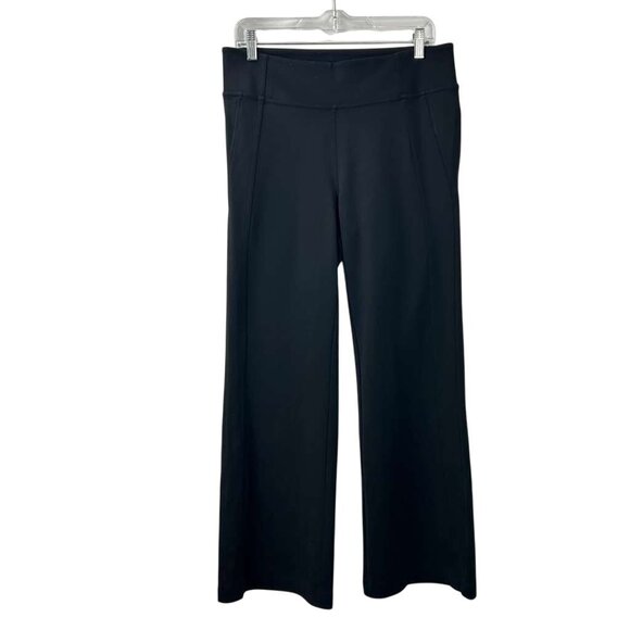 Athleta Women's Size Large Wide Leg Leggings Pant Black - Picture 10 of 13